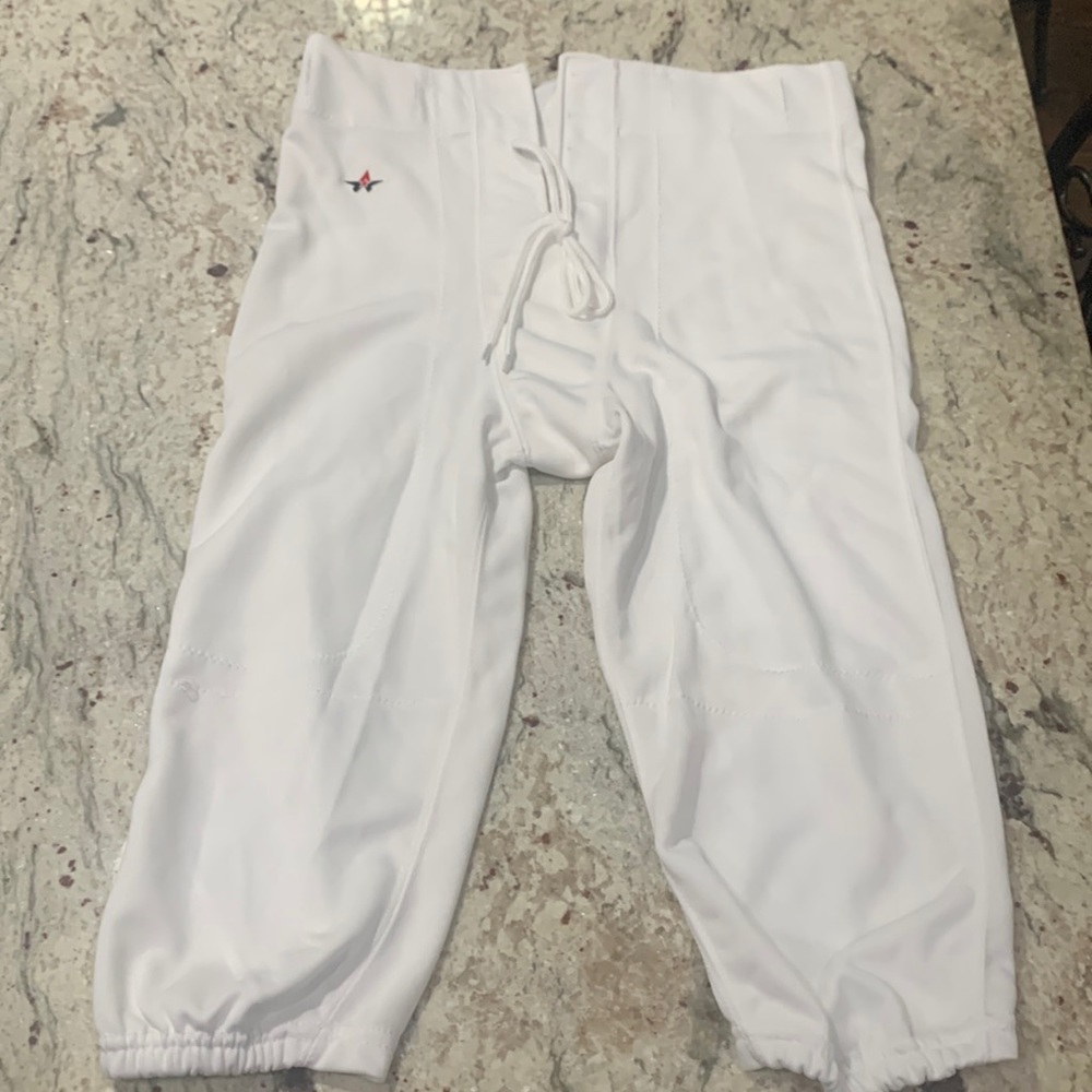 Barely Used Alleson Athletic Men’s Medium White Football Pants